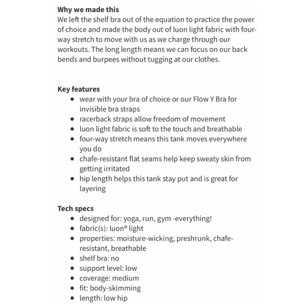 Lululemon Racerback Tank - Picture 7 of 9